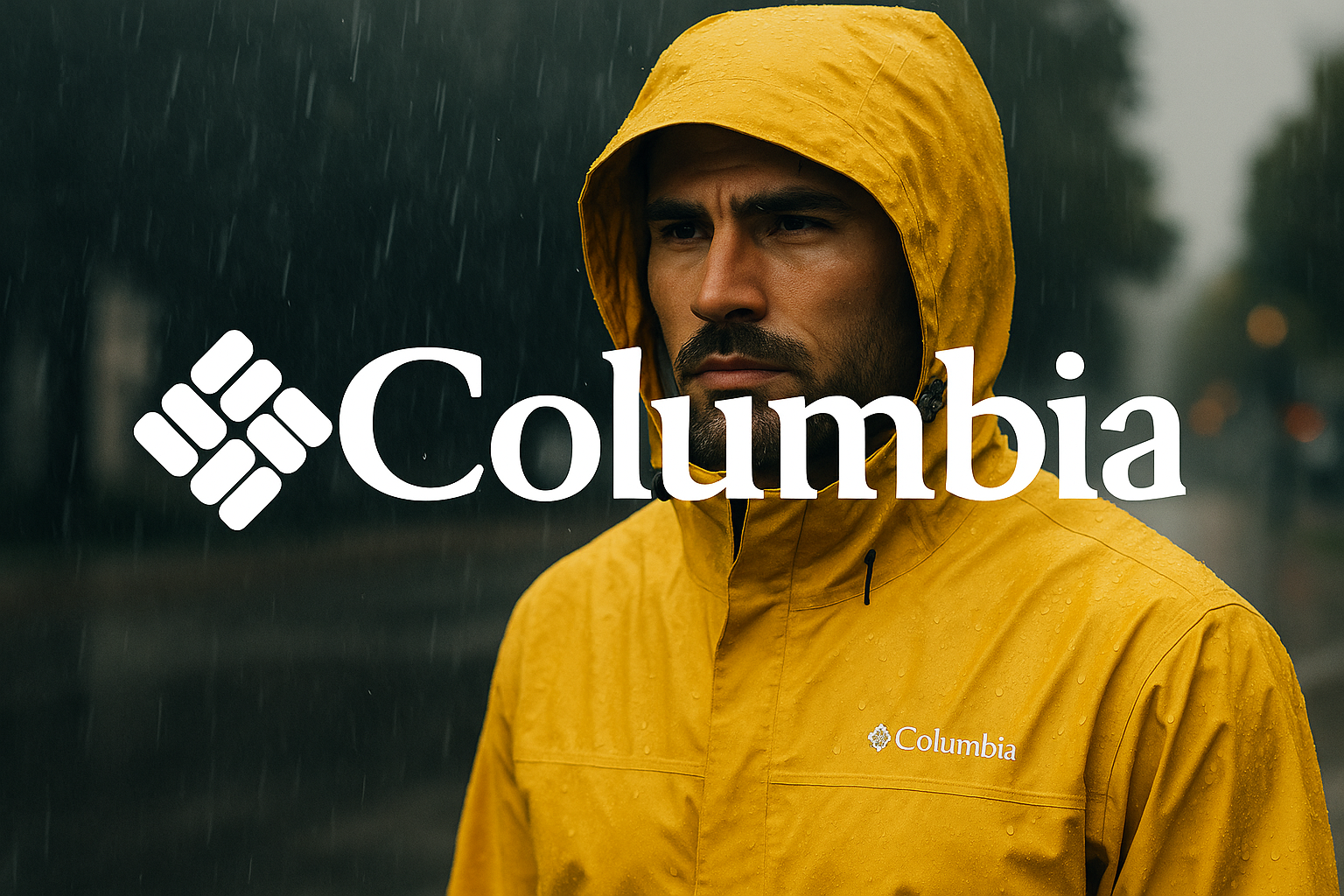 Columbia outdoor apparel brand card