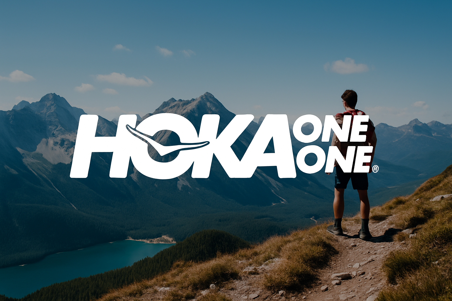 Hoka One One running shoes brand card