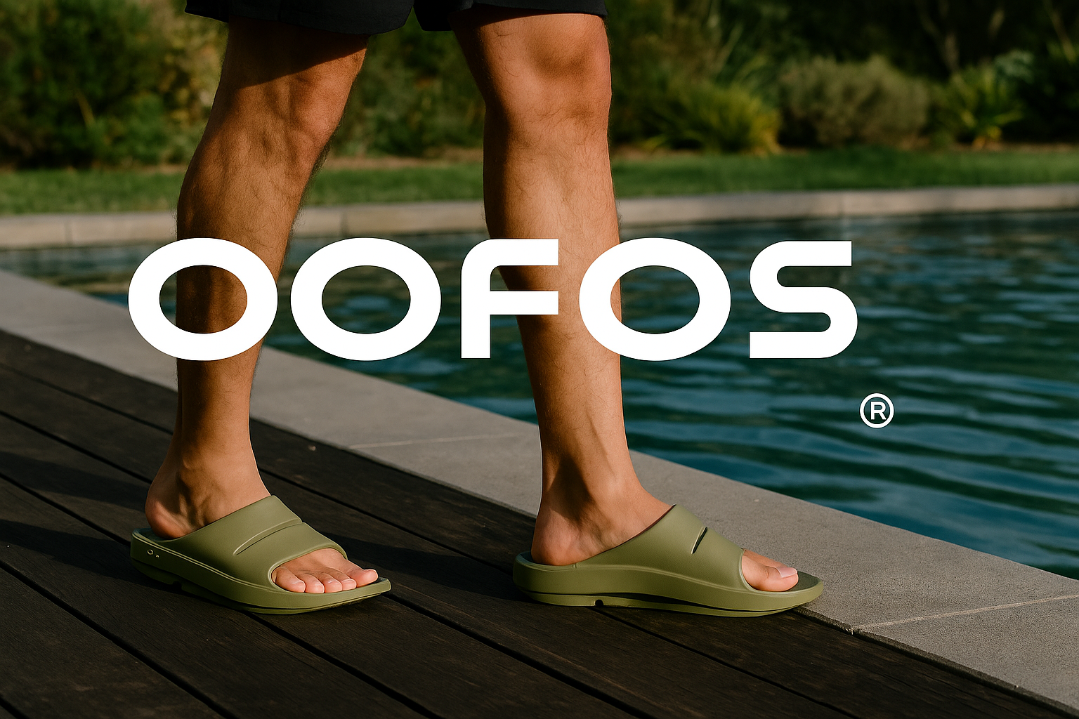 Oofos recovery footwear brand card